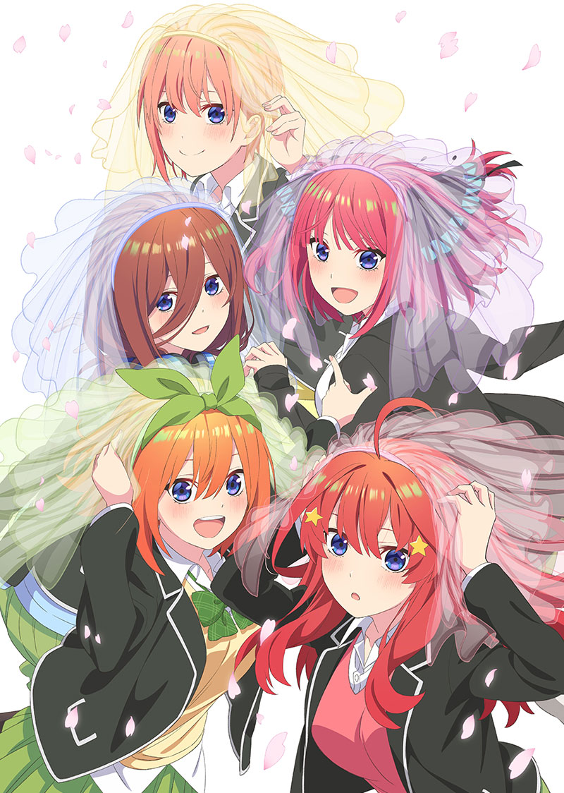 THE Quintessential Quintuplets Tie 5 Characters Japan Limited outfit Fashion